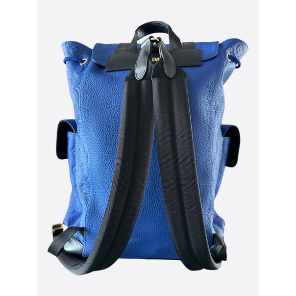 Louis Vuitton NBA Blue Monogram Christopher Backpack - Picture 3 of 5